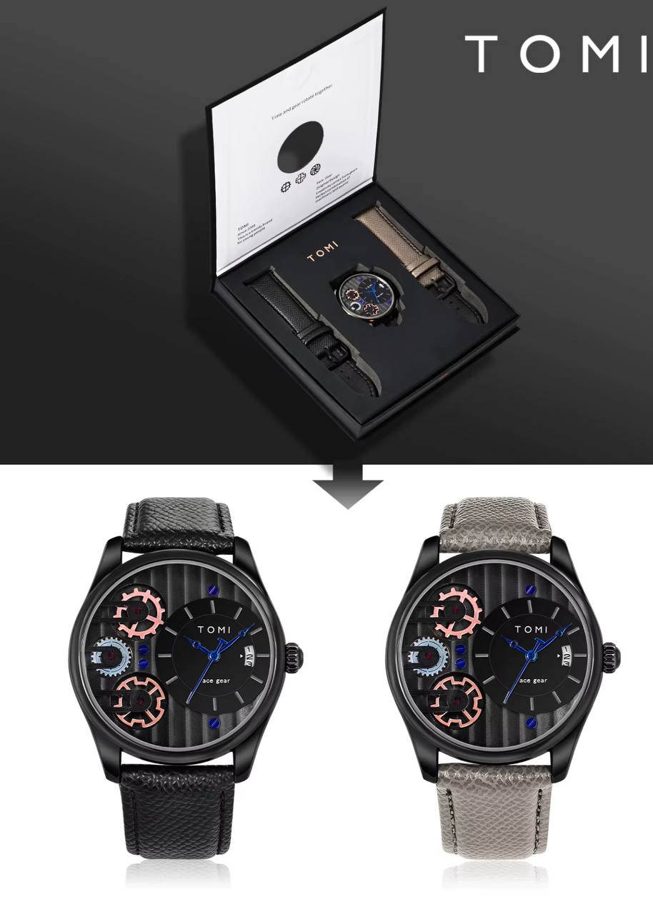 ⌚ La Montre Tomi Mécanique — Élégance Précision Pouvoir