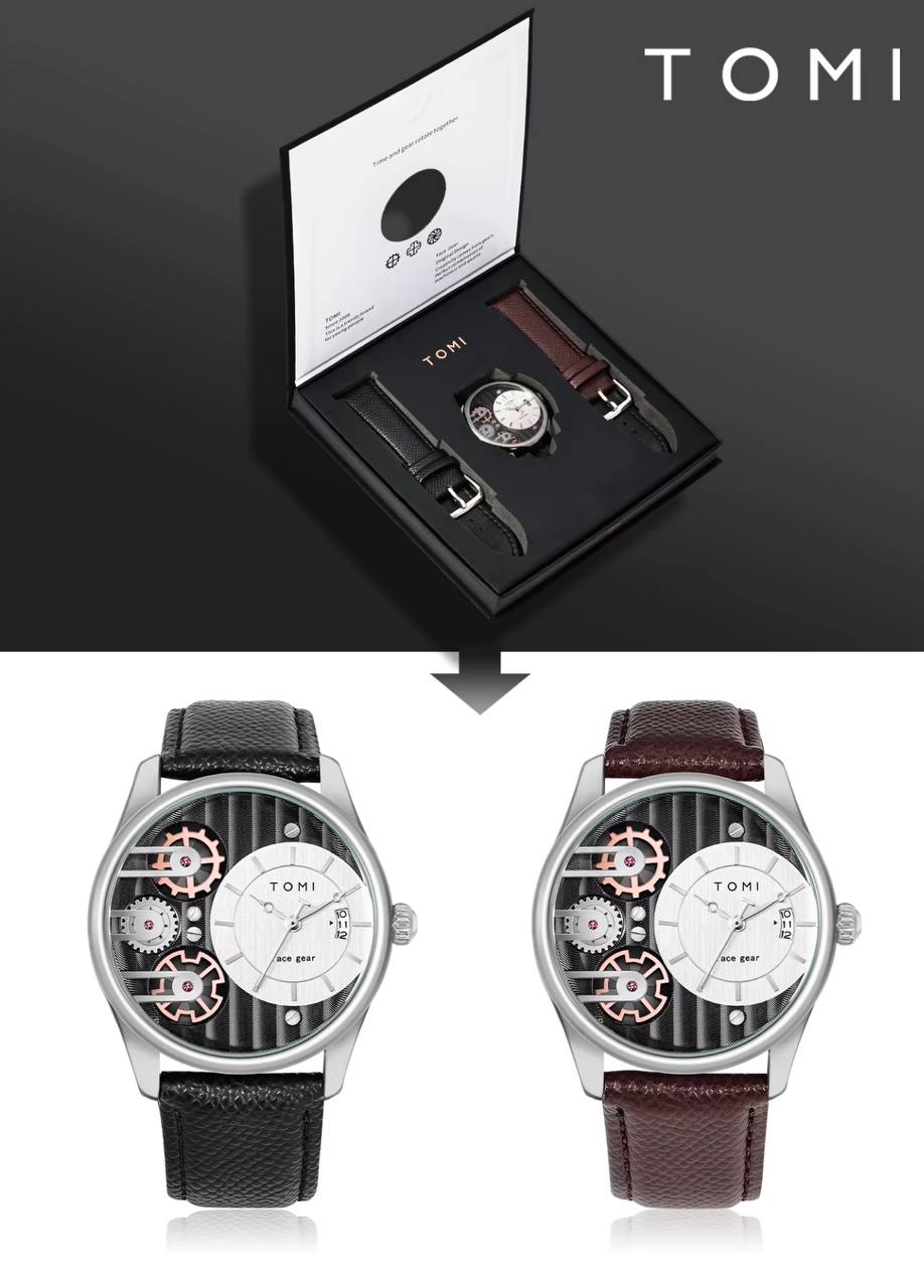 ⌚ La Montre Tomi Mécanique — Élégance Précision Pouvoir