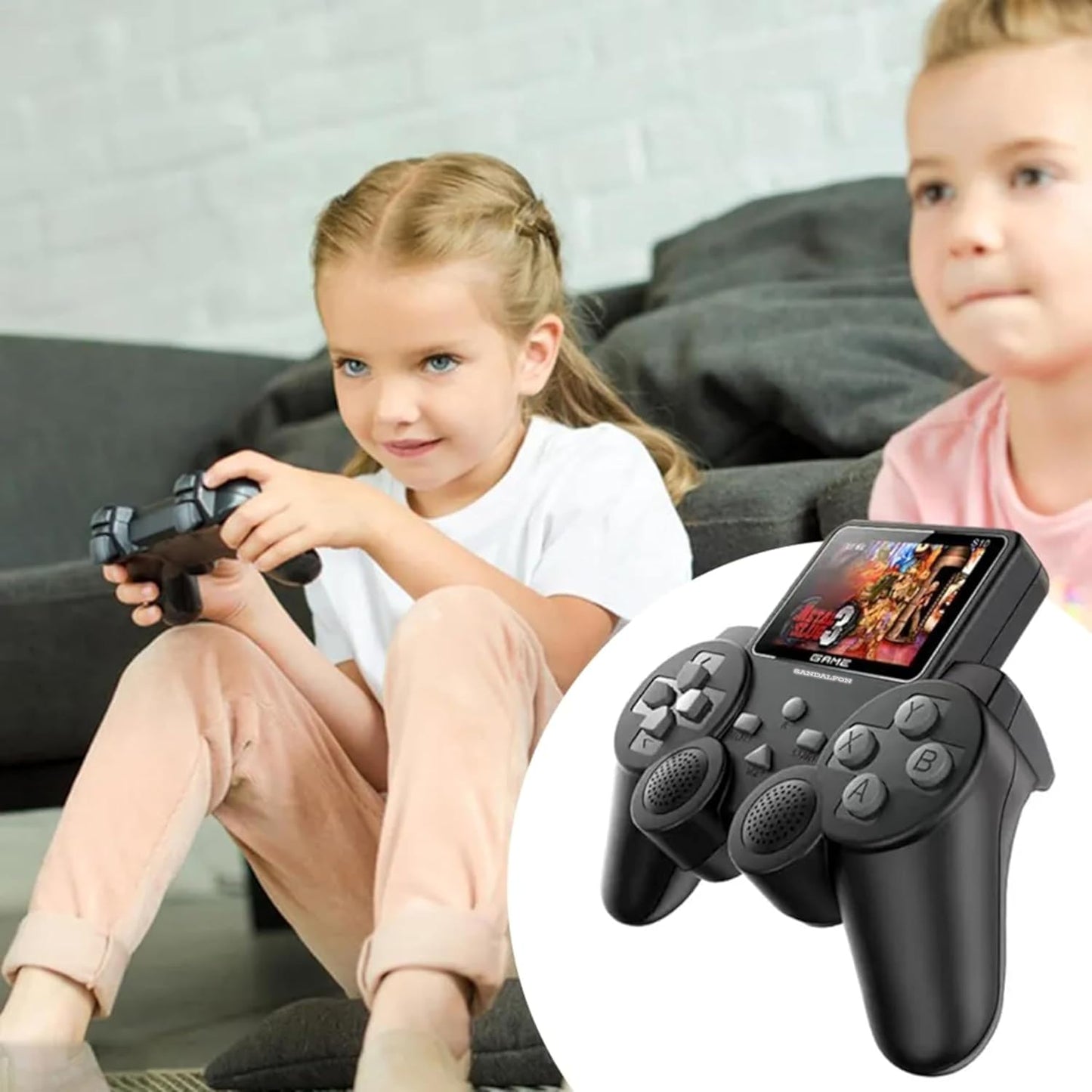 Console de jeux rétro portable S10 avec 520 jeux classiques, connectable à la TV