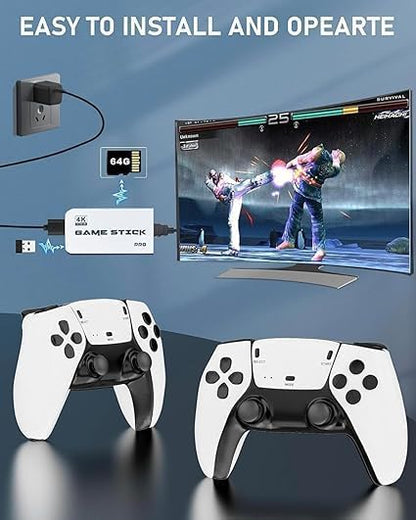 Console Game Stick™ – 20 000 Jeux Retro avec 2 manettes
