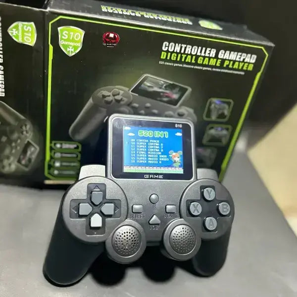 Console de jeux rétro portable S10 avec 520 jeux classiques, connectable à la TV